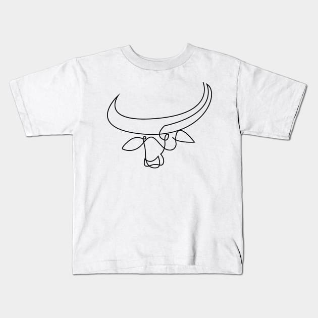 bullseye Kids T-Shirt by addillum